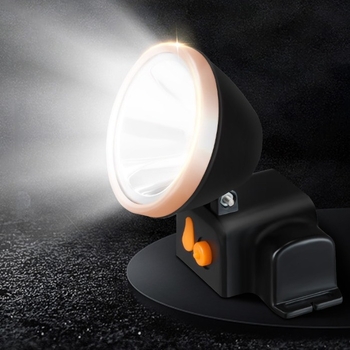 DP7224 LED čelovka - 5W, 1500mAh, nabíjateľná, LED svetlo, dosah 200–500 m