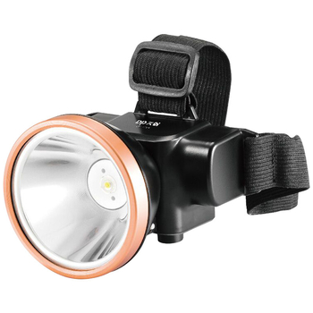 DP7224 LED čelovka - 5W, 1500mAh, nabíjateľná, LED svetlo, dosah 200–500 m