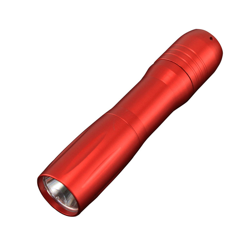 LED baterijska svjetiljka od aluminijske legure, 1W, 500mAh, 360° rotacija, ručni pogon