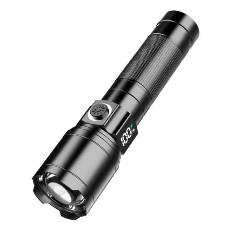Punjavajuća LED baterijska svjetiljka s izlazom 30W, 1800mAh baterija, kućište od aluminijske legure, LED izvor svjetla, domet 200-500 m