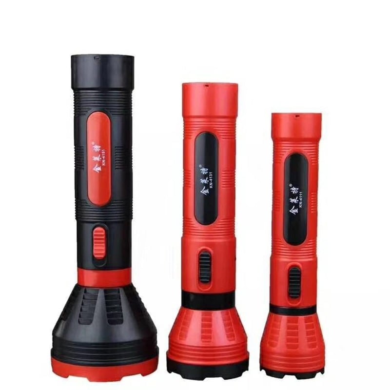 Jinwright LED svjetlo s dva načina, ponovno punjivo, ABS plast, ručno, 5W, 1600mAh, domet 100–200 m, uključeno punjač