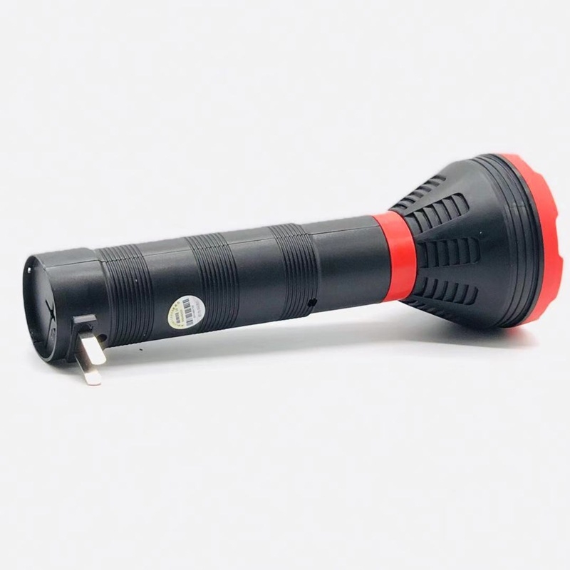Jinwright LED svjetlo s dva načina, ponovno punjivo, ABS plast, ručno, 5W, 1600mAh, domet 100–200 m, uključeno punjač