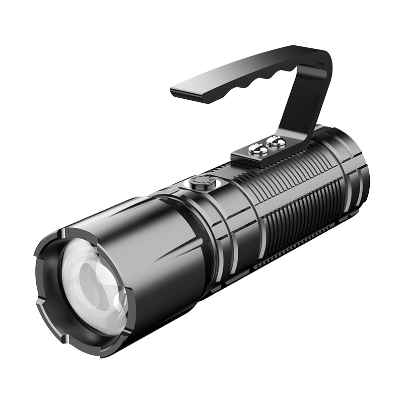Prijenosna LED svjetiljka s podesivim fokusom, ručno pokretanje, 5W, 4000 mAh