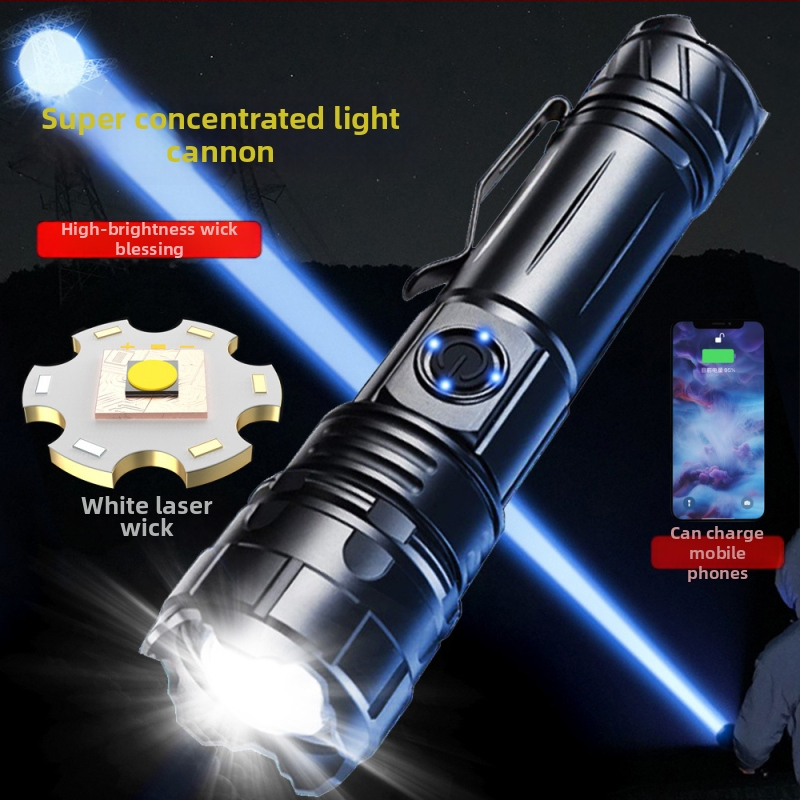 LED svjetiljka od aluminijske legure, 3000mAh, 20W, domet 200–500 m