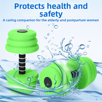 EVA plávajúce činky - určené na plávanie a vodné aktivity, 80 mm, Jinghui guma a plast