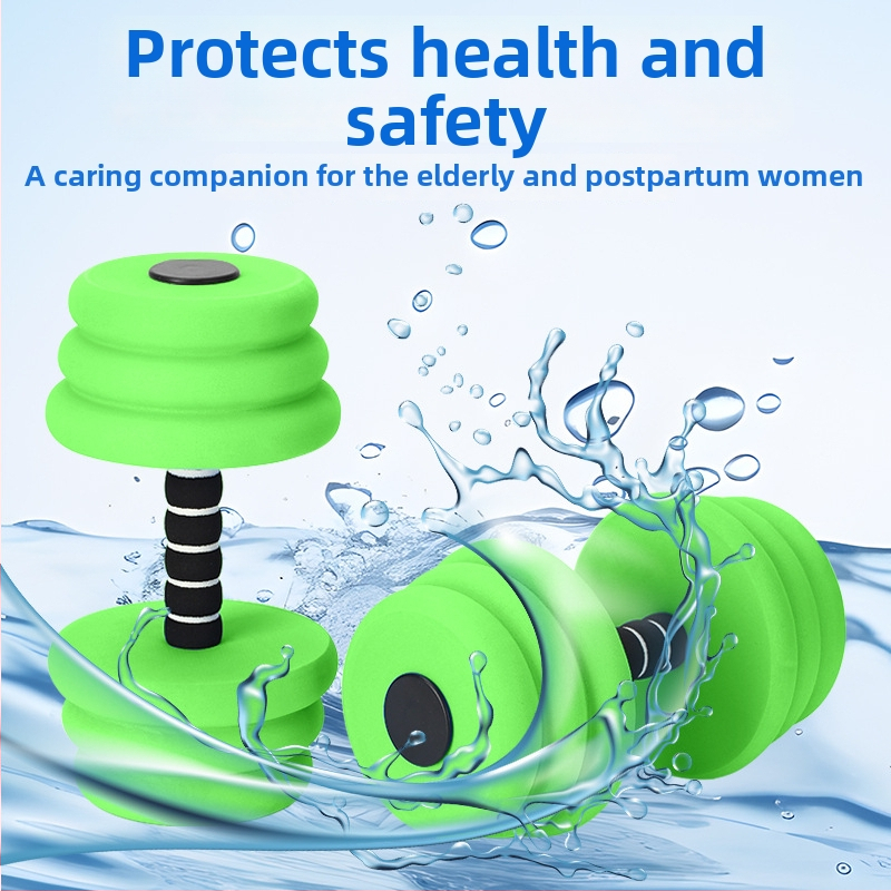 EVA ūdens plūdošās hanteles - plūšanai ūdenī, 80 mm, Jinghui gumija un plastmasa