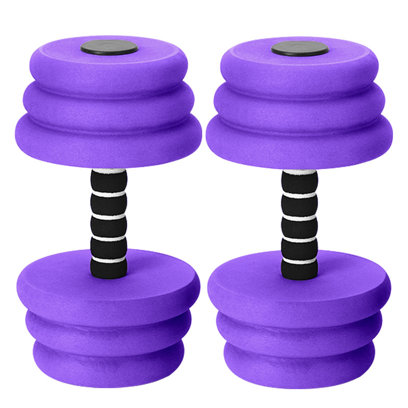 EVA plávajúce činky - určené na plávanie a vodné aktivity, 80 mm, Jinghui guma a plast