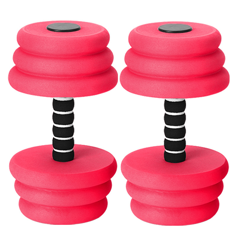 EVA plávajúce činky - určené na plávanie a vodné aktivity, 80 mm, Jinghui guma a plast