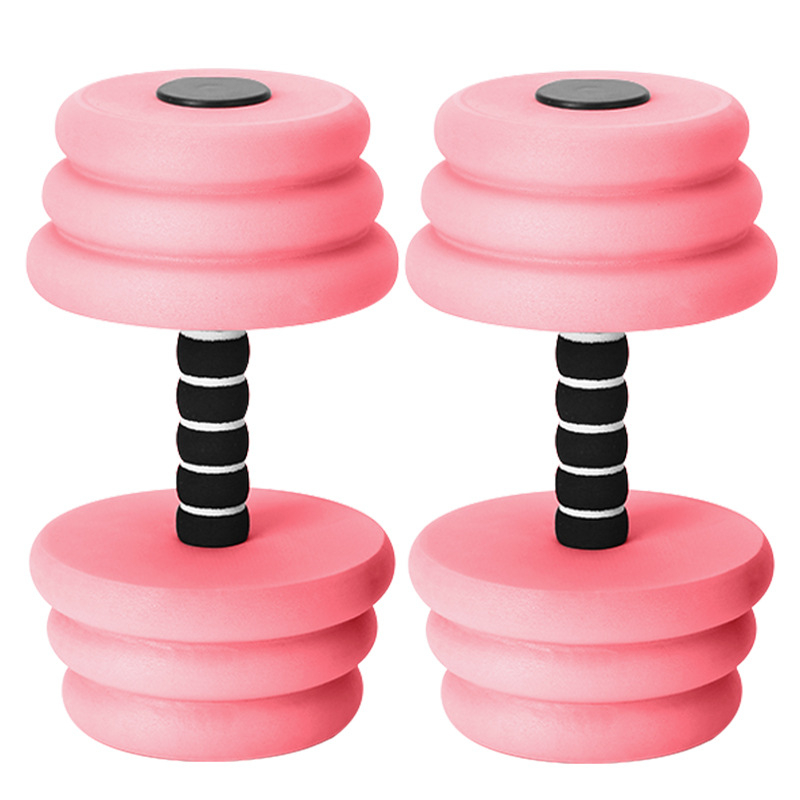 EVA plávajúce činky - určené na plávanie a vodné aktivity, 80 mm, Jinghui guma a plast