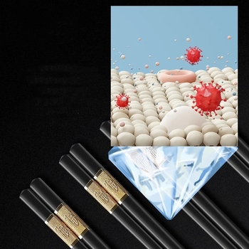 Ξυλάκια φαγητού από ανοξείδωτο χάλυβα 316, νέο κινεζικό στυλ, λεπτομερές σχέδιο, για ενήλικες