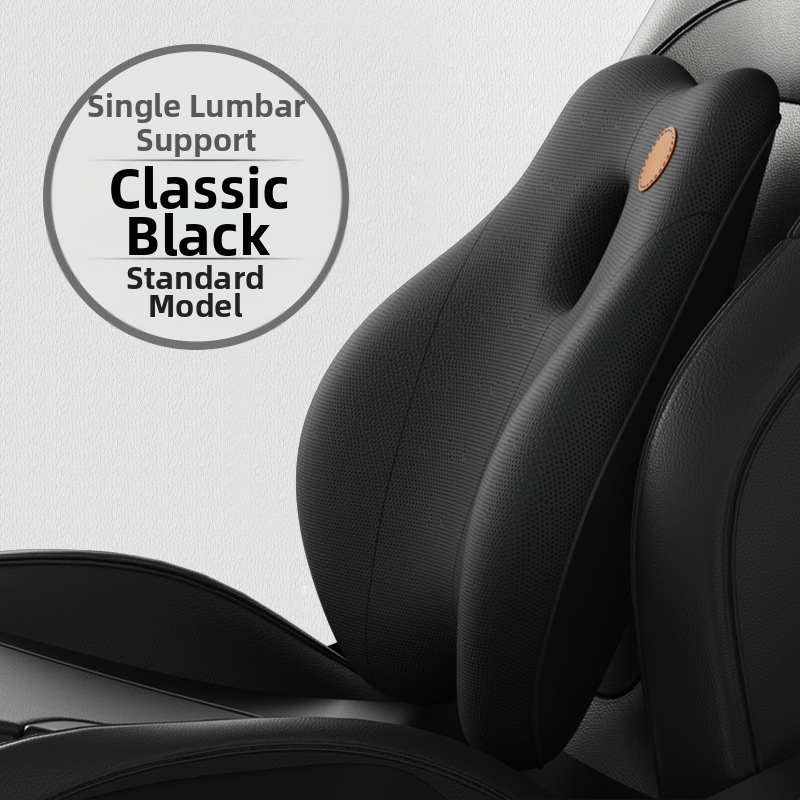 Bedrová opora do auta s vankúšom, pamäťová pena, nordický štýl, pre všetky ročné obdobia, univerzálna kompatibilita s vozidlami