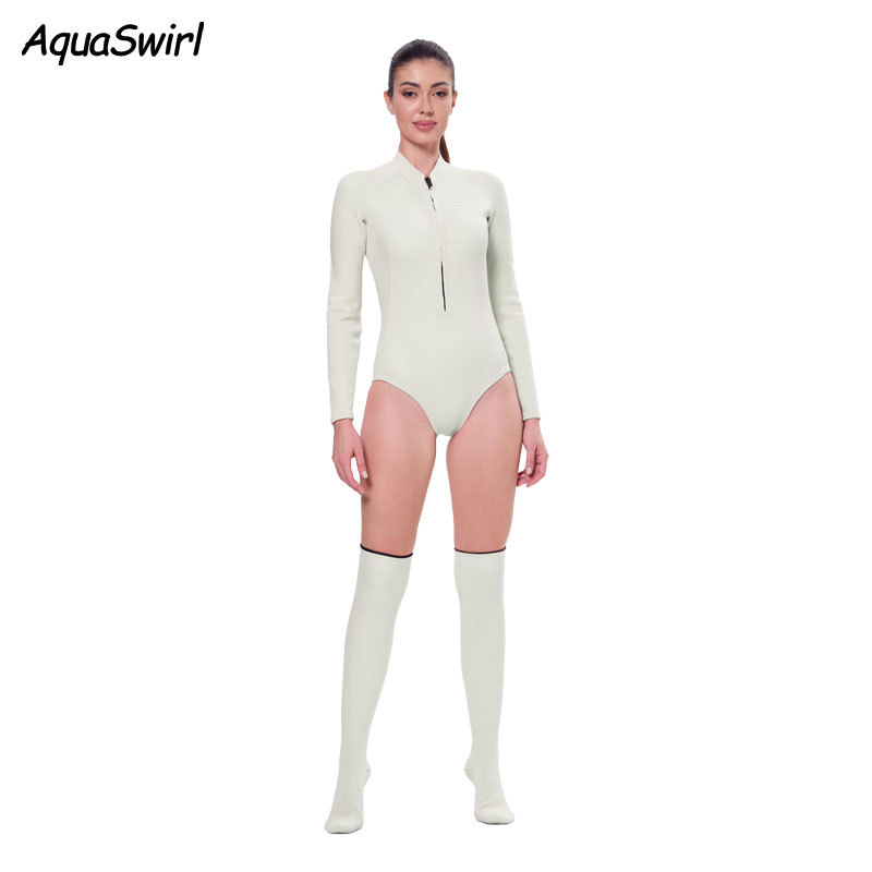 Dámsky 2 mm neoprenový wetsuit na potápanie – celoročné použitie, udržiava teplo, na plávanie a potápanie