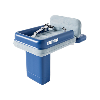 Jiashu надуваемо легло за бебета и деца — преносимо пътуващо легло с флокирана повърхност, тегло 0.25 кг, максимално натоварване 140 кг