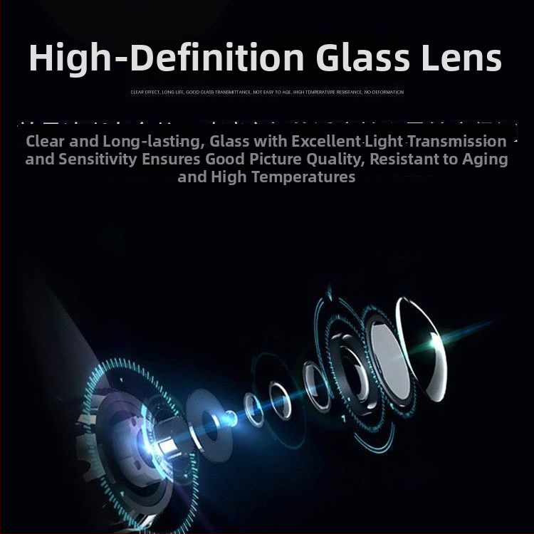 Camera de marșarier pentru mașină cu rezoluție 1920x1080, formate video NTSC/PAL/AHD720P/AHD1080P, alimentare 12V, suport reglabil la 90°, IP67/IP68 rezistență la apă