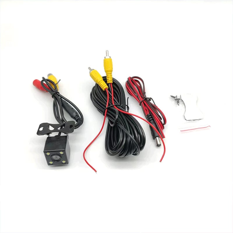 Camera de marșarier pentru mașină cu rezoluție 1920x1080, formate video NTSC/PAL/AHD720P/AHD1080P, alimentare 12V, suport reglabil la 90°, IP67/IP68 rezistență la apă