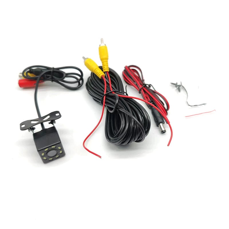 Camera de marșarier pentru mașină cu rezoluție 1920x1080, formate video NTSC/PAL/AHD720P/AHD1080P, alimentare 12V, suport reglabil la 90°, IP67/IP68 rezistență la apă