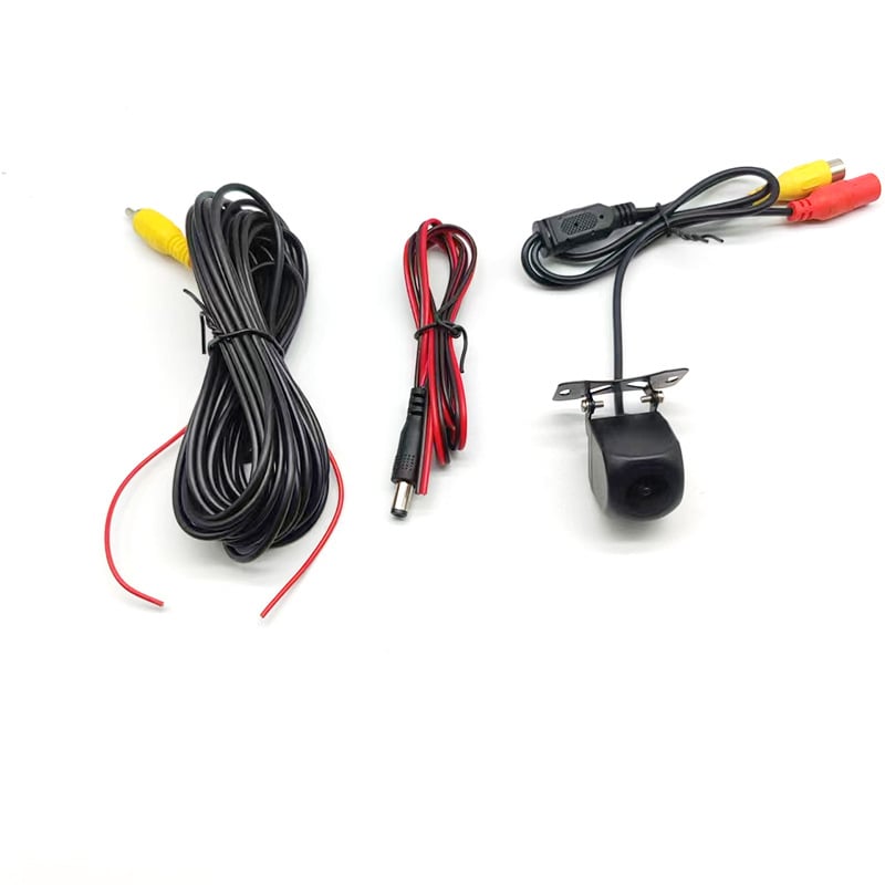 Camera de marșarier pentru mașină cu rezoluție 1920x1080, formate video NTSC/PAL/AHD720P/AHD1080P, alimentare 12V, suport reglabil la 90°, IP67/IP68 rezistență la apă