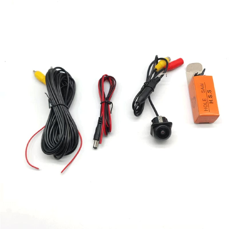 Camera de marșarier pentru mașină cu rezoluție 1920x1080, formate video NTSC/PAL/AHD720P/AHD1080P, alimentare 12V, suport reglabil la 90°, IP67/IP68 rezistență la apă