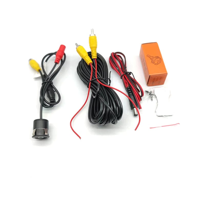 Camera de marșarier pentru mașină cu rezoluție 1920x1080, formate video NTSC/PAL/AHD720P/AHD1080P, alimentare 12V, suport reglabil la 90°, IP67/IP68 rezistență la apă