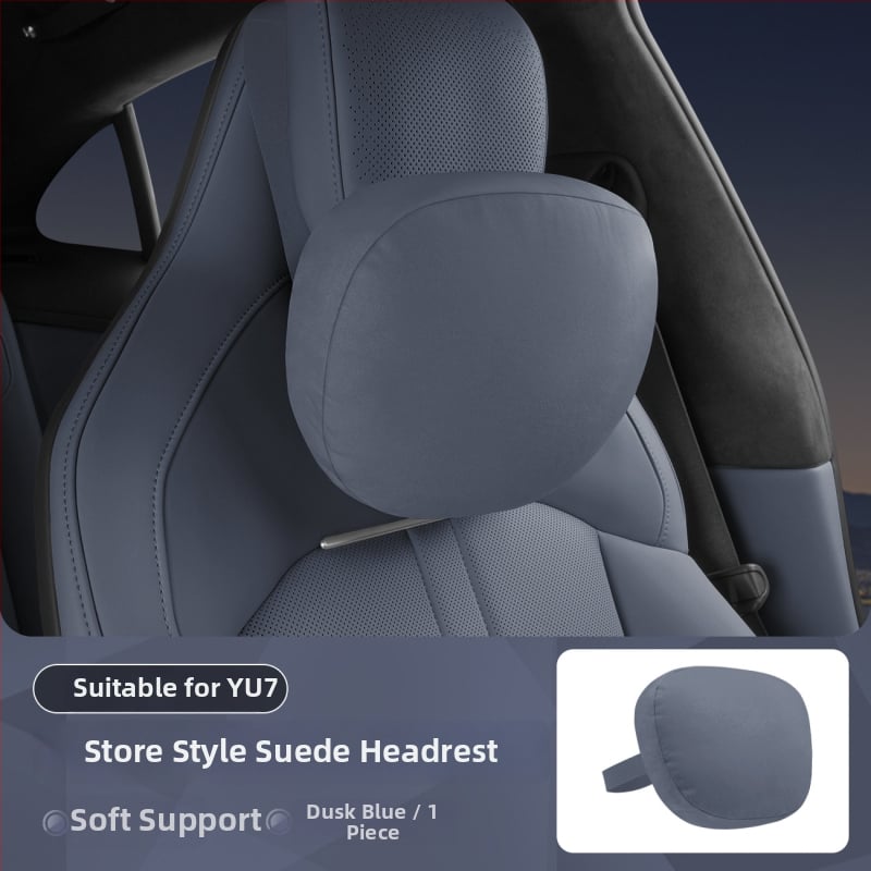 Automobiļu magnētiskais galvas balsts ar muguras lejasdaļas atbalstu — universāla uzstādīšana, visu sezonu lietošanai, ārējais materiāls kokvilna, pildījums sintētiskās šķiedras
