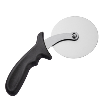 Jane Meichen Sada nástrojov na pizzu: krájač na pizzu a lopatka na pizzu, nerezová oceľ, nepravidelný tvar, set na pečenie