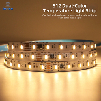 LED pásik 5050 s DMX512 ovládaním, 24V, 60 LED, vodotesné dekoratívne osvetlenie