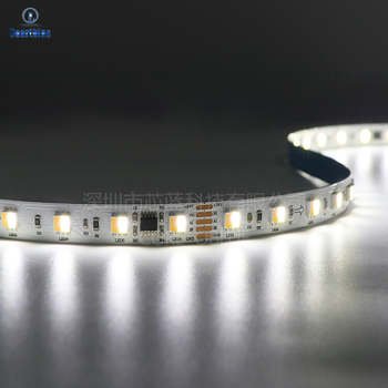 LED pásik 5050 s DMX512 ovládaním, 24V, 60 LED, vodotesné dekoratívne osvetlenie