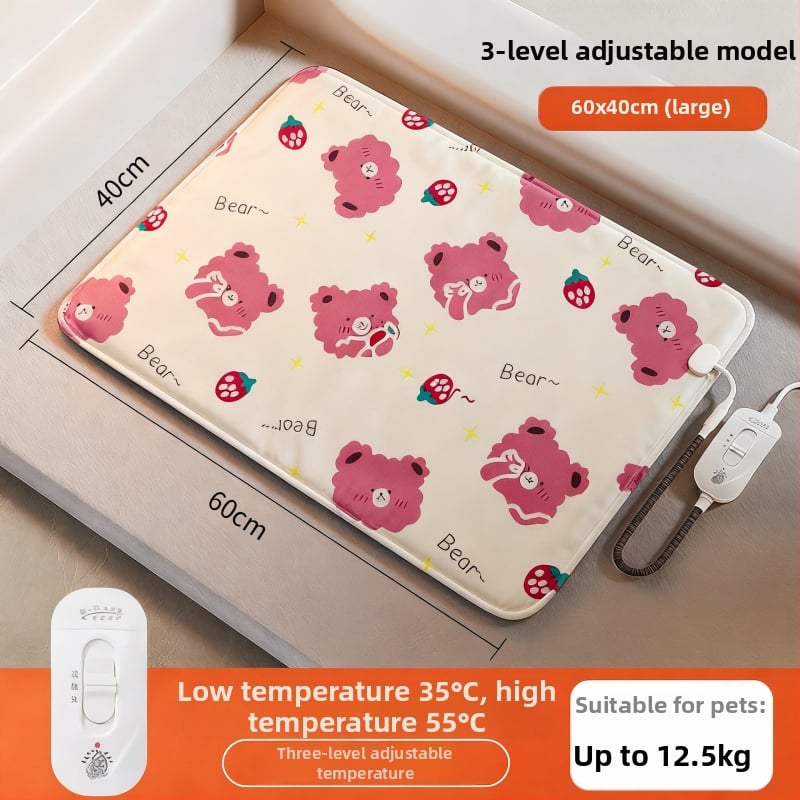 Ηλεκτρική θερμαντική επιφάνεια για κατοικίδια Senwei, μοντέλο DRTXL, αδιάβροχο και πυρίμαχο ύφασμα, για σκύλους