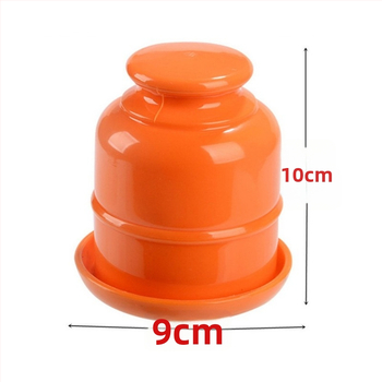 Kauliņu kausu komplekts ar pastiprinātu dizainu, apakšējais trauks un šekers – PP materiāls, noapaļotas malas