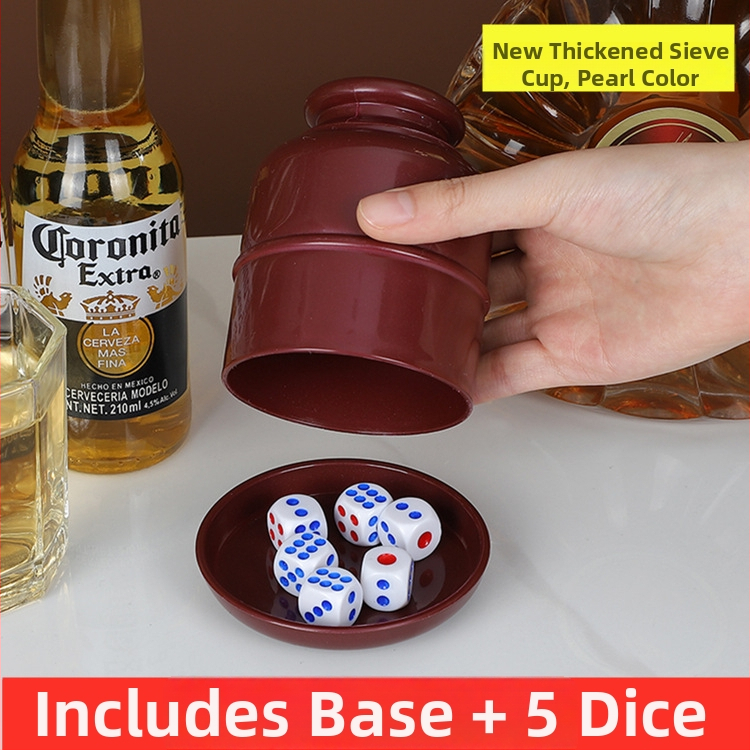 Kauliņu kausu komplekts ar pastiprinātu dizainu, apakšējais trauks un šekers – PP materiāls, noapaļotas malas