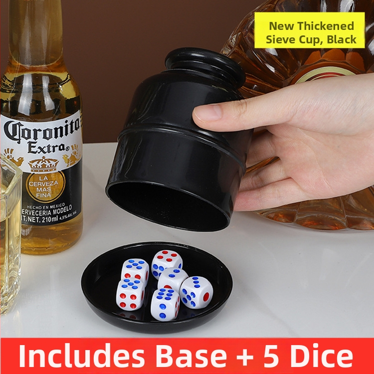 Kauliņu kausu komplekts ar pastiprinātu dizainu, apakšējais trauks un šekers – PP materiāls, noapaļotas malas