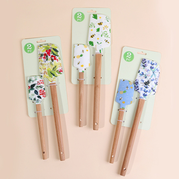 Silikónová špachtľa na tortu — súprava na pečenie (veľká a malá), štýl moderná jednoduchosť, uvedená na trh v lete 2021