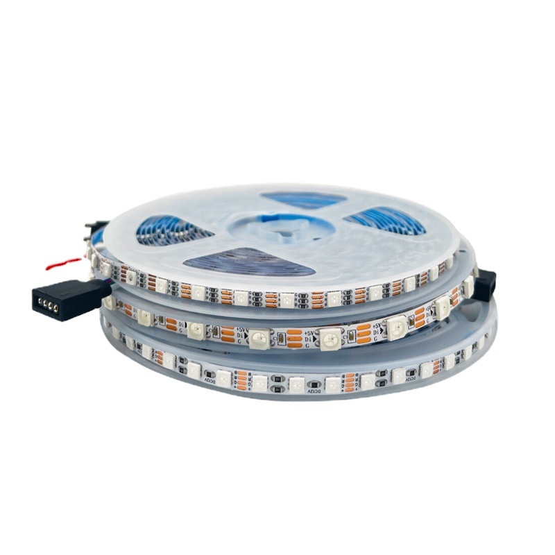 LED juosta, 2835, 60 LED, 5V, reguliuojama šviesos intensyvumas