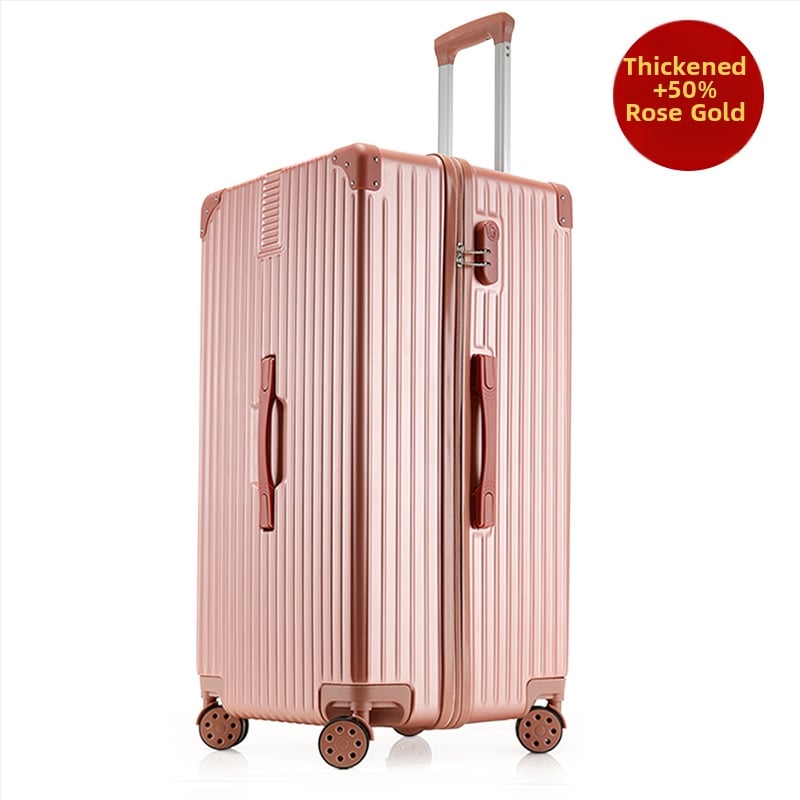 Ceļojumu koferis ar ABS/PC korpusu, atvērums ar rāvējslēdzēju, ūdensizturīgs un pret zādzību, universālie riteņi, modelis JH.