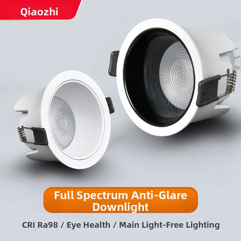 Inteligentné LED zabudované stropné svetlo pre domácnosť, hliníkové puzdro, 220V, CRI ≥95, inteligentné ovládanie, vhodné do obývačky, spálne a jedálne