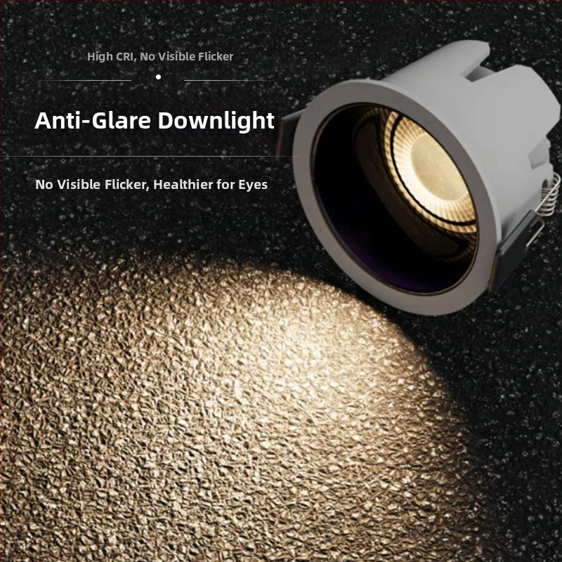 Inteligentné LED zabudované stropné svetlo pre domácnosť, hliníkové puzdro, 220V, CRI ≥95, inteligentné ovládanie, vhodné do obývačky, spálne a jedálne