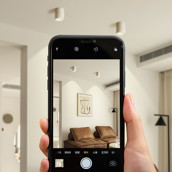 LED stropné svietidlo s nastaviteľným uhlom, 220V, hliníkové puzdro, CRI ≥95