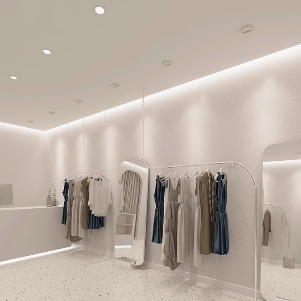 Vstavané COB LED stropné svetlo s nastaviteľným lúčom, CRI ≥95, 220V, LED zdroj, hliníkové puzdro, vypínač