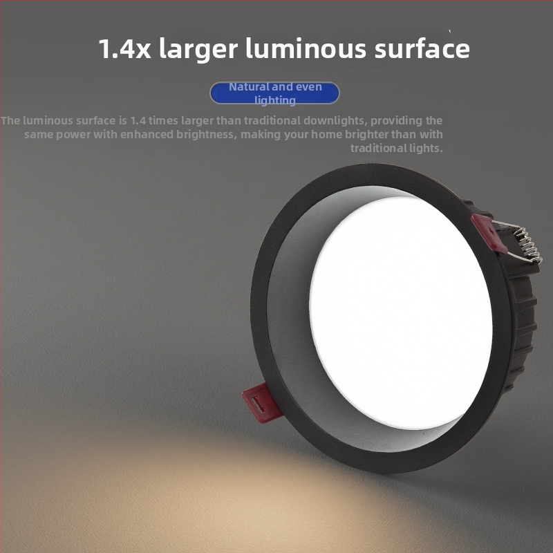 LED downlight s skrytou inštaláciou, viacfarebná regulácia teploty farieb, CRI 80–89, hliníkový odliatok puzdro