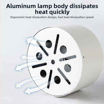 LED visiace downlight - valcový tvar, montáž na stropnú lištu, hliníková zliatina puzdro, 220V, integrované LED, CRI 80-89