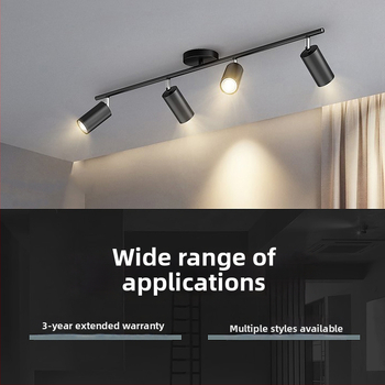 LED valcové stropné svietidlo – CRI ≥90, 85-265V, model C027, CE certifikácia