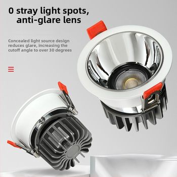 COB LED reflektor s inteligentným stmavením, plnospektrálne LED, ZigBee ovládanie, CRI ≥90, napätie ≤36V