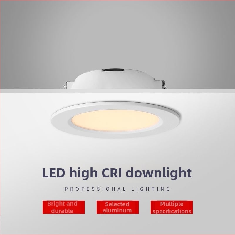 LED downlight, skrytá inštalácia, hliníkové púzdro liate, 220V, 3C certifikát 2024371001000354, moderný minimalistický štýl