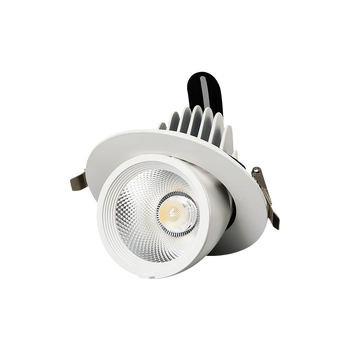 LED stropný zabudovaný reflektor s nastaviteľným uhlom, COB LED, plné spektrum, CRI ≥95, 110-265V
