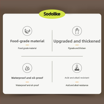 Jednorázové nitrilové rukavice do kuchyne, potravinárska kvalita, odolné voči prachu, hrúbka 1 vlákno