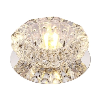 LED zapustené stropné svietidlo do obývačky – 110–240V, CRI ≥95, telo z železa, ovládanie hlasom