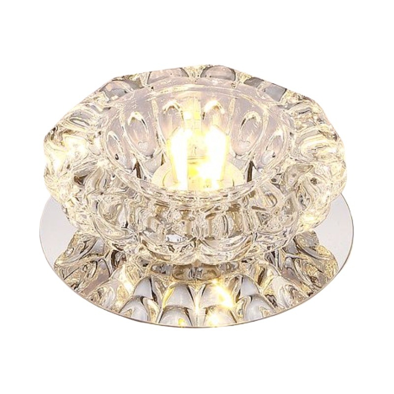 LED zapustené stropné svietidlo do obývačky – 110–240V, CRI ≥95, telo z železa, ovládanie hlasom