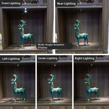 LED reflektor s premenlivým zaostrením, zabudované osvetlenie vitrín, hliníkové puzdro, 12V, Xupai Lighting, model XZYD-002