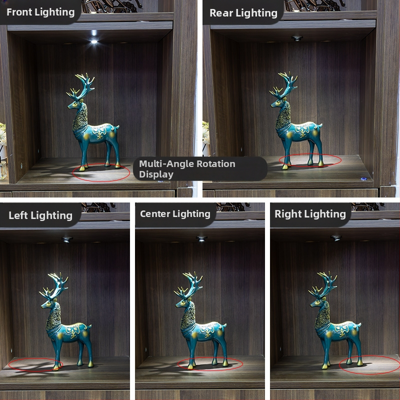 LED reflektor s premenlivým zaostrením, zabudované osvetlenie vitrín, hliníkové puzdro, 12V, Xupai Lighting, model XZYD-002