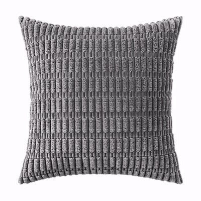 Vankúš na sedaciu súpravu s polyesterovým poťahom, výplň z PP bavlny, spojované pletenie, moderný minimalistický štýl, jadro vankúša zahrnuté (vzor 27881423213)